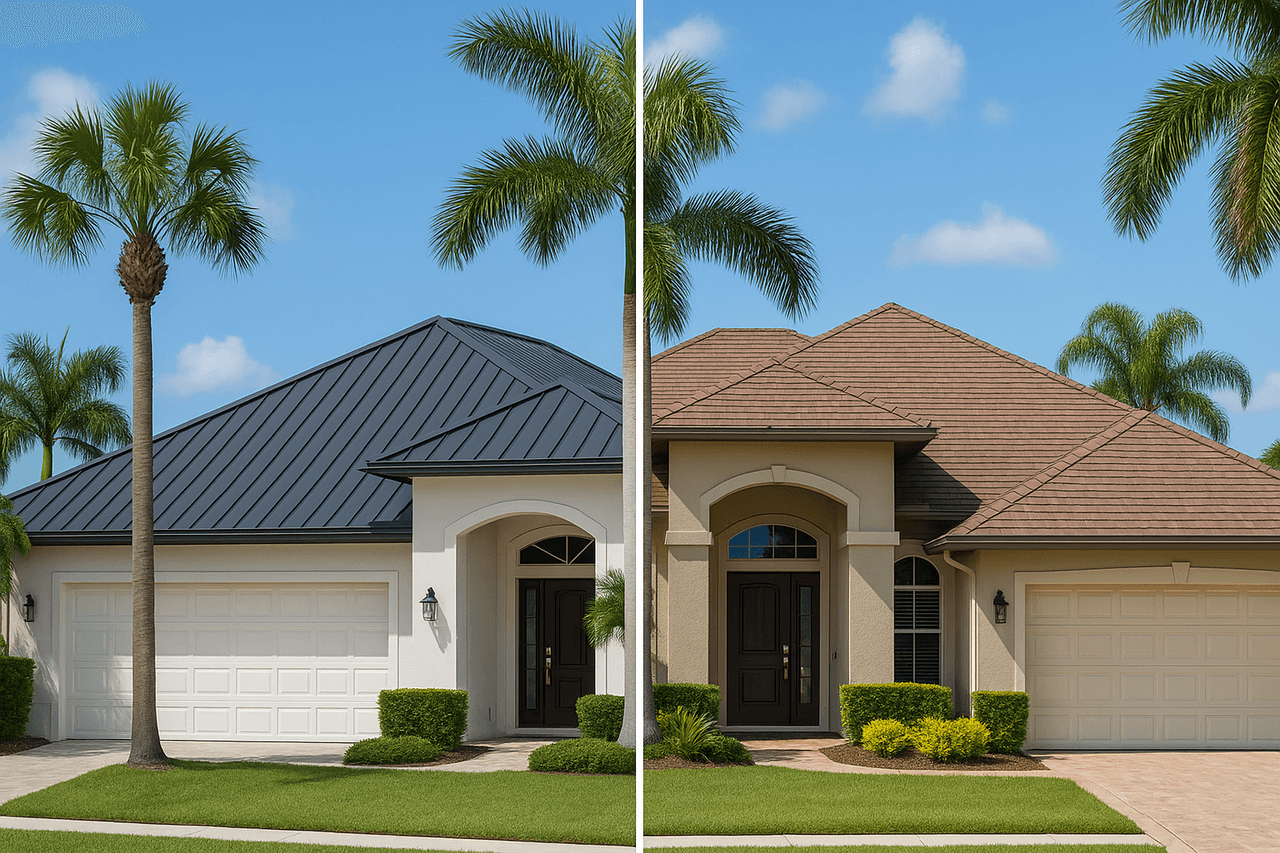 Metal Roof vs. Shingles: Which is Best for Florida?