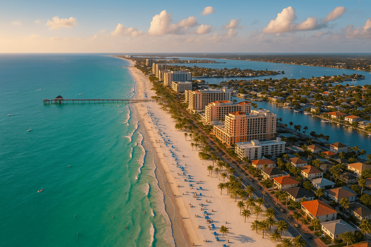 Pinellas Florida aerial view