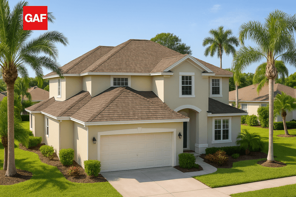 Clearwater Roof Replacement - GAF Timberline - After