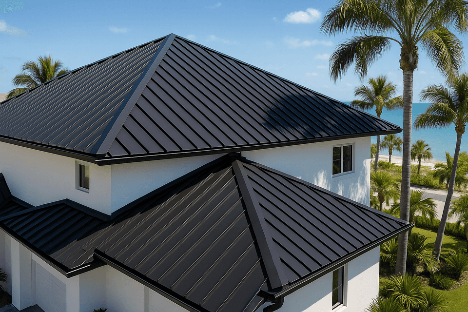 Clearwater Metal Roof - Standing Seam - After