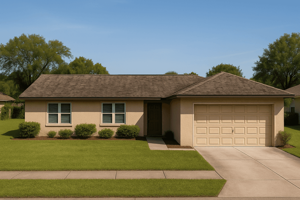Lakeland Residential Roof Replacement - Before