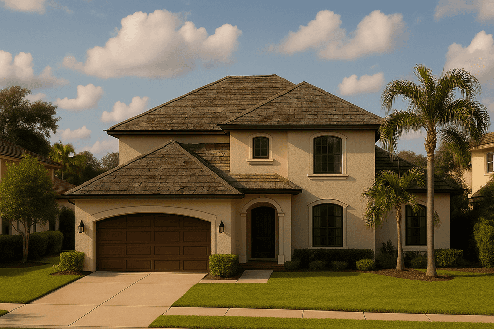 South Tampa Roof Replacement - GAF Timberline HDZ - Before