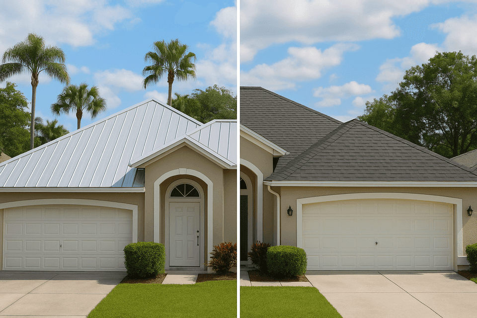 Metal vs. Roof Replacement in Florida: Complete Comparison